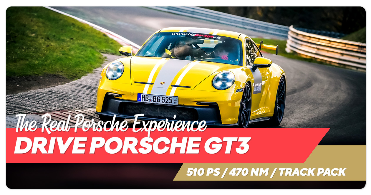 Porsche GT3 992 mieten am Nürburgring