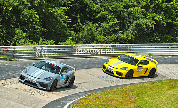 Porsche GT4 Double Race Package am Nürburgring Porsche GT4 Double Race Package am Nürburgring