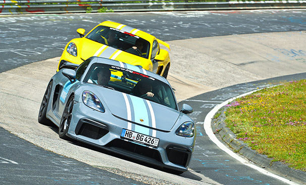 Porsche GT4 Double Race Package am Nürburgring Porsche GT4 Double Race Package am Nürburgring