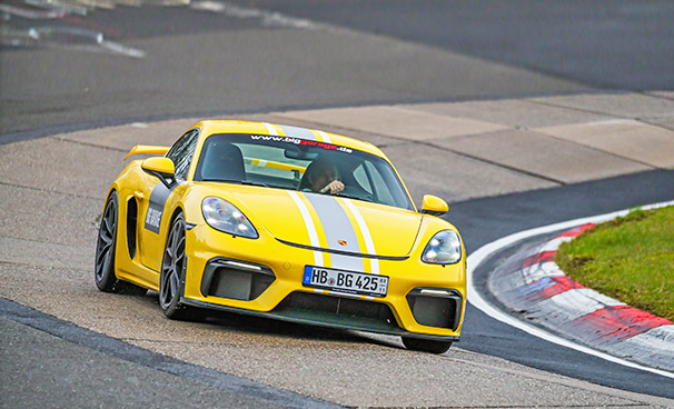 Porsche Cayman GT4 mieten am N&uuml;rburgring