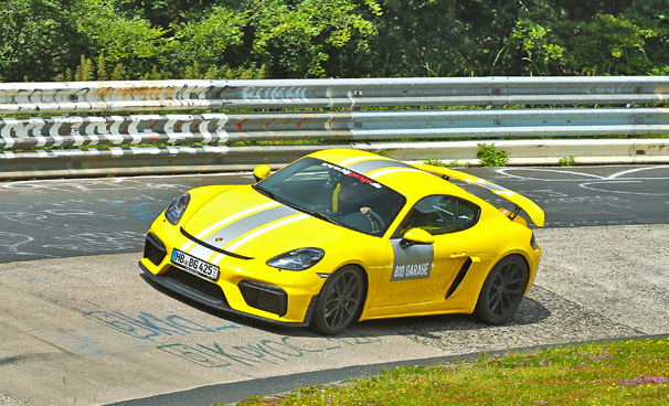 Porsche Cayman GT4 mieten am N&uuml;rburgring