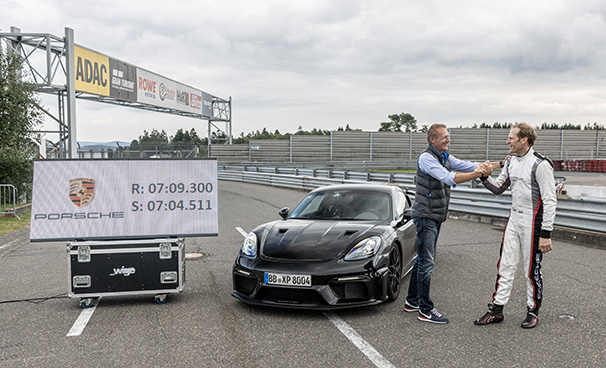 Neuer Porsche GT4 RS Nürburgring-Rundenrekord